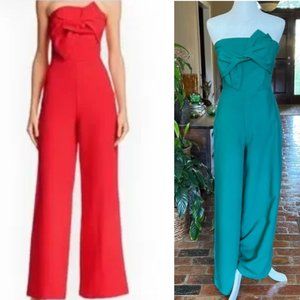 Do+Be bow front wide leg jumpsuit szM